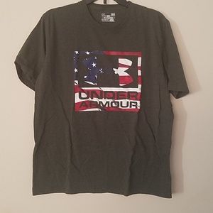 UA Tee Patriotic logo